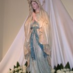 Sculpture of mother God's in the church